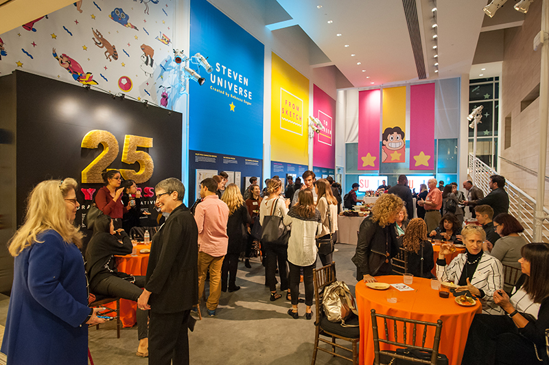 Mixing and mingling at the Paley Center for Media